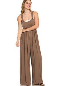 Mocha Cozy Up Overalls