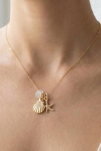 Load image into Gallery viewer, Sea Life &amp; Stone Dainty Chain Necklace