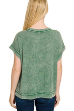 Load image into Gallery viewer, Casual Mineral Washed Ribbed Set