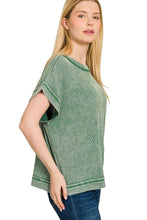 Load image into Gallery viewer, Casual Mineral Washed Ribbed Set