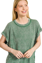 Load image into Gallery viewer, Casual Mineral Washed Ribbed Set