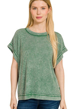Load image into Gallery viewer, Casual Mineral Washed Ribbed Set