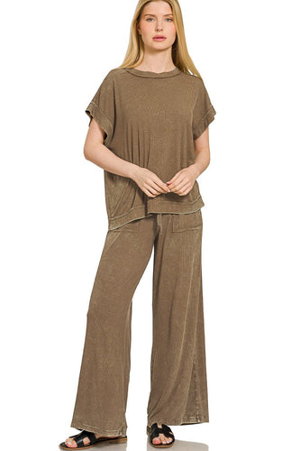 Chocolate Brown Lounger Set