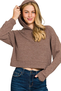 Coco Brown Ribbed 2 Piece Set