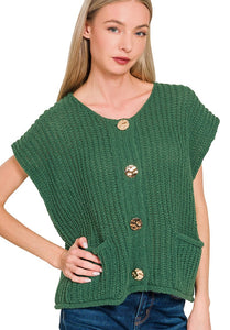 Chunky Knit Sweater Vest