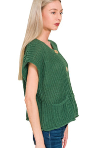 Chunky Knit Sweater Vest