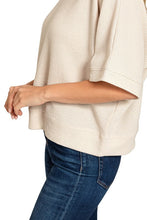 Load image into Gallery viewer, Basic Banded Double Knit Top