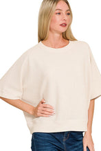 Load image into Gallery viewer, Basic Banded Double Knit Top