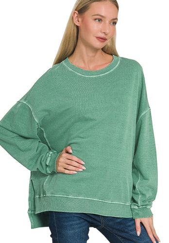 Weathered French Terry Pullover