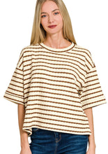 Load image into Gallery viewer, Travelers Striped Short Set