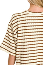 Load image into Gallery viewer, Travelers Striped Short Set