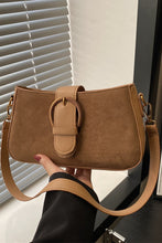 Load image into Gallery viewer, Vintage Charm Buckle Shoulder Bag