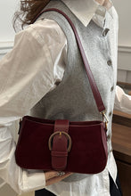 Load image into Gallery viewer, Vintage Charm Buckle Shoulder Bag