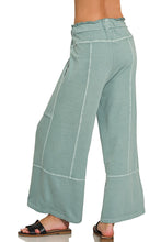 Load image into Gallery viewer, Mineral Washed Wide Leg Pant