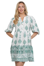 Load image into Gallery viewer, Soft Bloom Baby Doll Button Front Dress