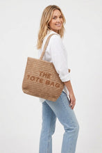 Load image into Gallery viewer, Straw Woven Tote Bag