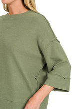 Load image into Gallery viewer, Double Knit 3/4 Sleeve Top