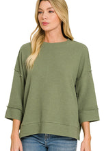 Load image into Gallery viewer, Double Knit 3/4 Sleeve Top