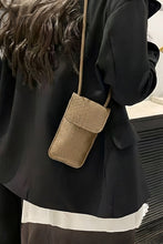 Load image into Gallery viewer, Woven Crossbody Phone Bag