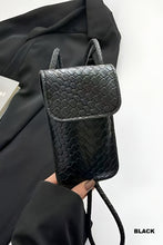 Load image into Gallery viewer, Woven Crossbody Phone Bag