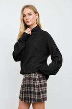 Load image into Gallery viewer, Slow Morning Center Seam Mock Neck Sweater
