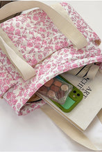 Load image into Gallery viewer, Everyday Bloom Floral Tote Bag