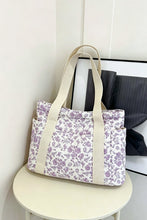 Load image into Gallery viewer, Everyday Bloom Floral Tote Bag