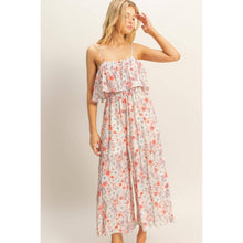 Load image into Gallery viewer, Floral Cropped Jumpsuit