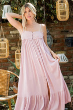 Load image into Gallery viewer, Flowy Smocked Bodice Maxi Dress