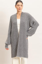 Load image into Gallery viewer, Cozy Catch-Up Herringbone Cardigan