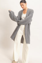 Load image into Gallery viewer, Cozy Catch-Up Herringbone Cardigan