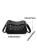 Load image into Gallery viewer, On the Go Quilted Crossbody Bag