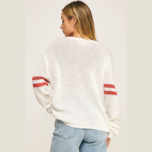 Load image into Gallery viewer, Stars Graphic Knit Summer Sweater