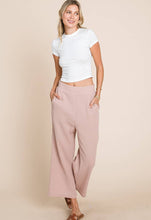Load image into Gallery viewer, Cotton Gauze Cropped Pant