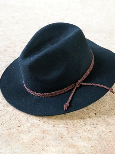 Wool Felt Braided Hat