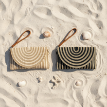 Load image into Gallery viewer, Both Clutches — Sand Flat Lay
