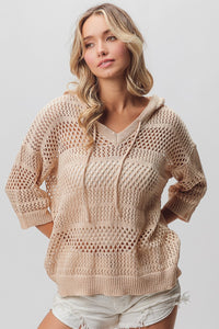 Open Knit Summer Sweater