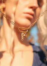 Load image into Gallery viewer, Love &amp; Light Gold Charm Necklace