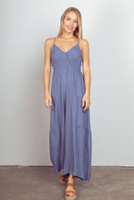 Load image into Gallery viewer, Solid Woven Wide Leg Jumpsuit