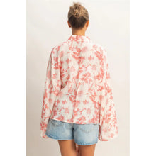 Load image into Gallery viewer, Lightweight Floral Kimono Top
