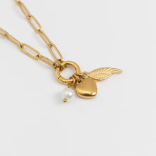Load image into Gallery viewer, Guided by Grace Gold Angel Wing Gift Set