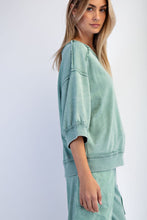 Load image into Gallery viewer, Easy Mineral Washed French Terry Top