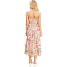 Load image into Gallery viewer, Delicate Floral Pattern Midi Dress