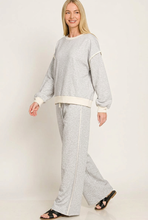 Load image into Gallery viewer, Off-Duty Days Heather Grey Scuba Set, walking side view