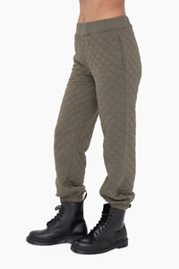 Cozy Quilted Joggers