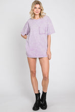 Load image into Gallery viewer, Lavender Oversized Boyfriend Tee