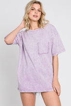 Load image into Gallery viewer, Lavender Oversized Boyfriend Tee