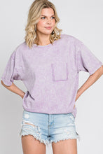 Load image into Gallery viewer, Lavender Oversized Boyfriend Tee