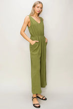 Load image into Gallery viewer, Casual Chic Linen Jumpsuit