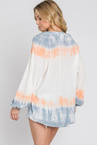 Breezy Tie Dye Blouse